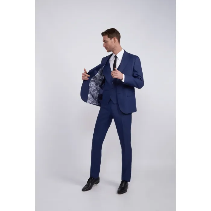 Costume Maison Oscar Paris Bleu 3 pièces