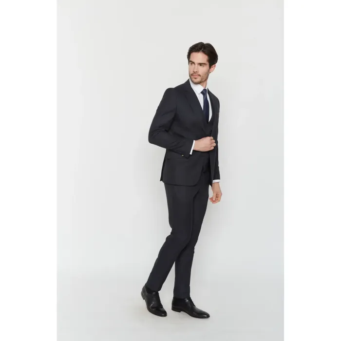 Costume Maison Oscar Paris Bleu 3 pièces