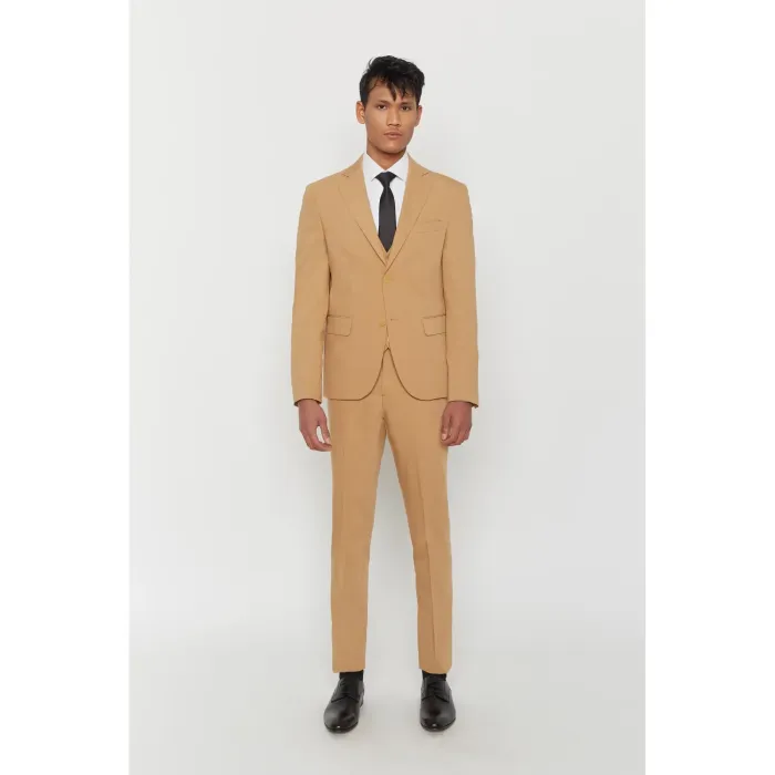 Costume Maison Oscar Paris Sable 3 pièces