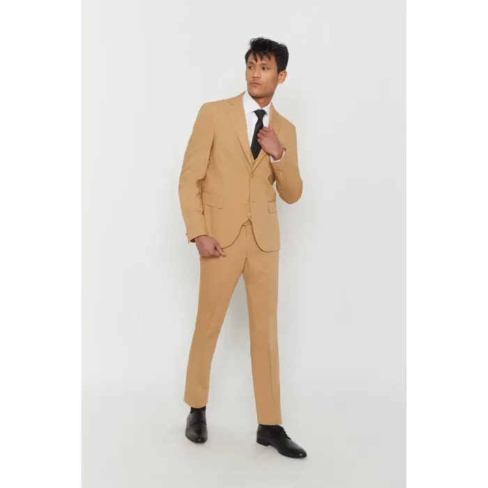 Costume Maison Oscar Paris Sable 3 pièces