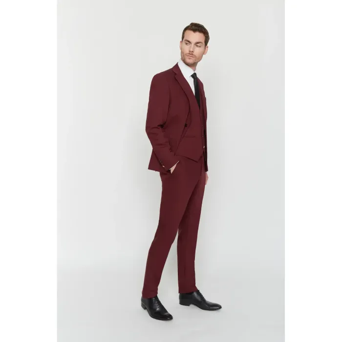 Costume Maison Oscar Paris Bordeaux 3 pièces