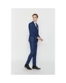 Costume fil à fil Maison Oscar Paris Bleu Roi 3 pièces