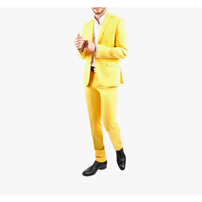 Costume Maison Oscar Paris Jaune 2 pièces