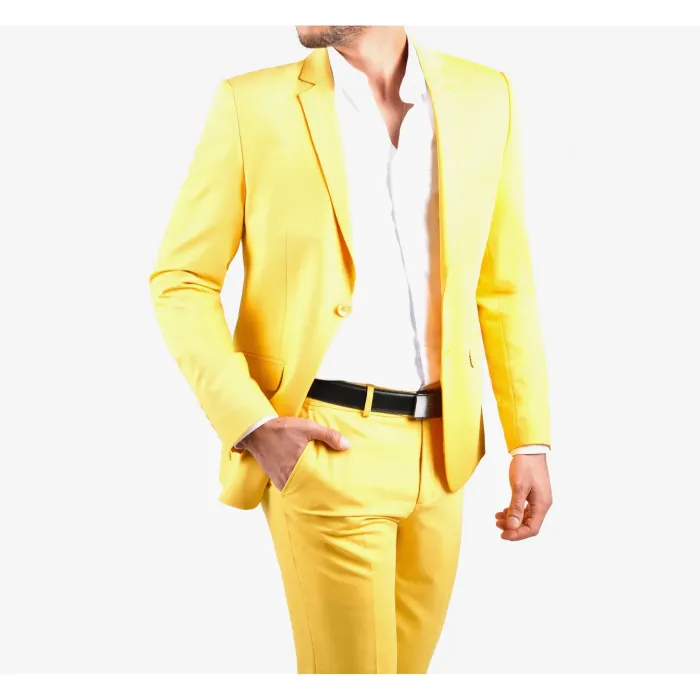 Costume Maison Oscar Paris Jaune 2 pièces
