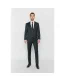 Costume Maison Oscar Paris Noir chiné 3 pièces