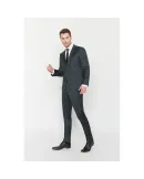 Costume Maison Oscar Paris Noir chiné 3 pièces