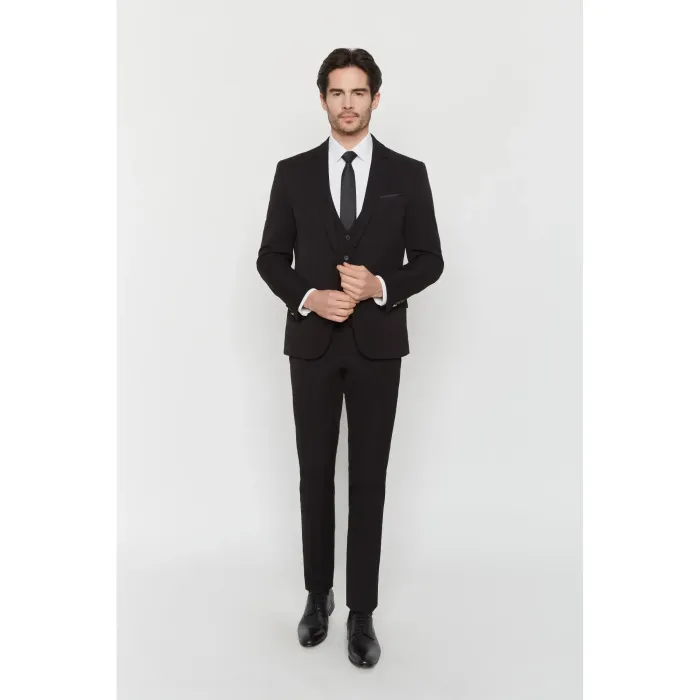 Costume Maison Oscar Paris Noir 3 pièces